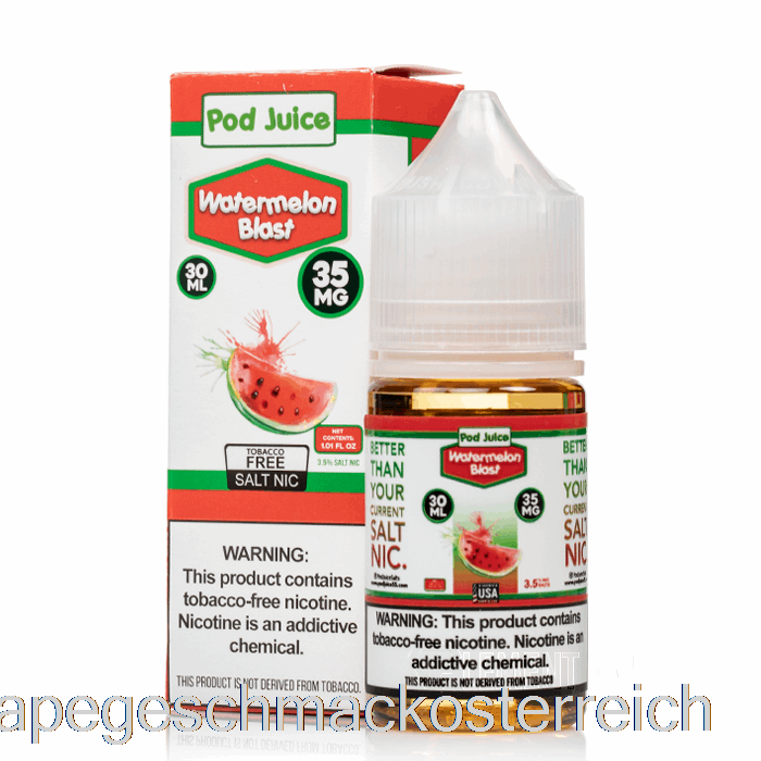Watermelon Blast – Schotensaft – 30 Ml, 55 Mg Vape-Geschmack